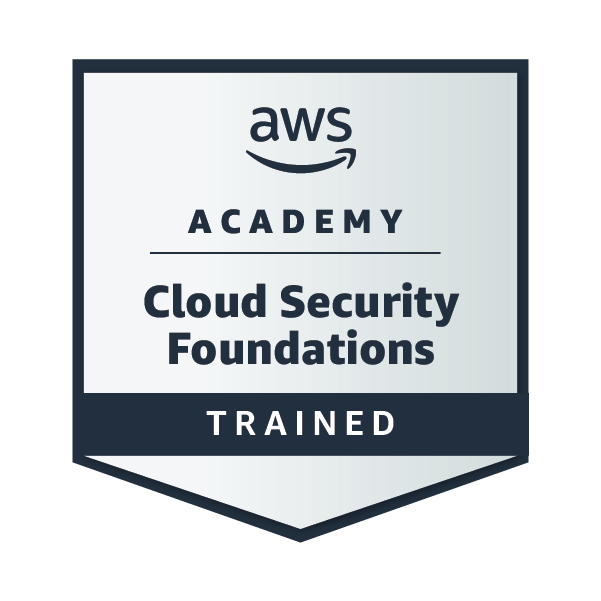 AWS Academy Cloud Security Foundations